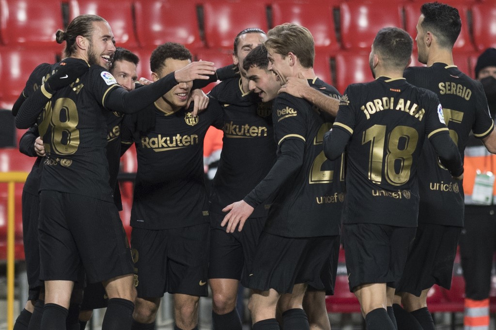 Barcelona goleó al Granada (AFP)