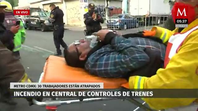Incendio en central del Metro de CdMx está controlado al 85%: Protección Civil