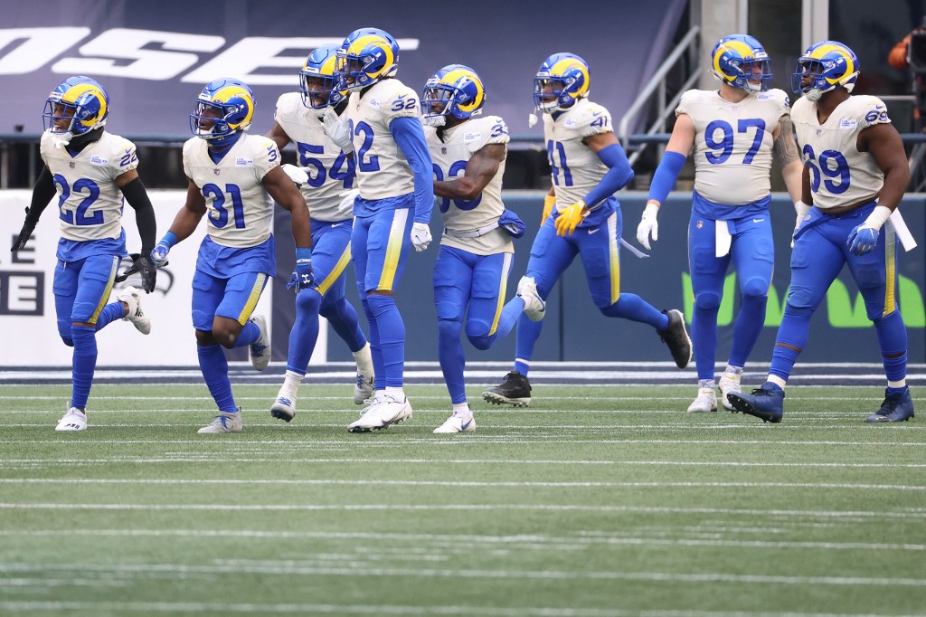 Rams accedieron a la ronda divisional en la NFC (AFP)