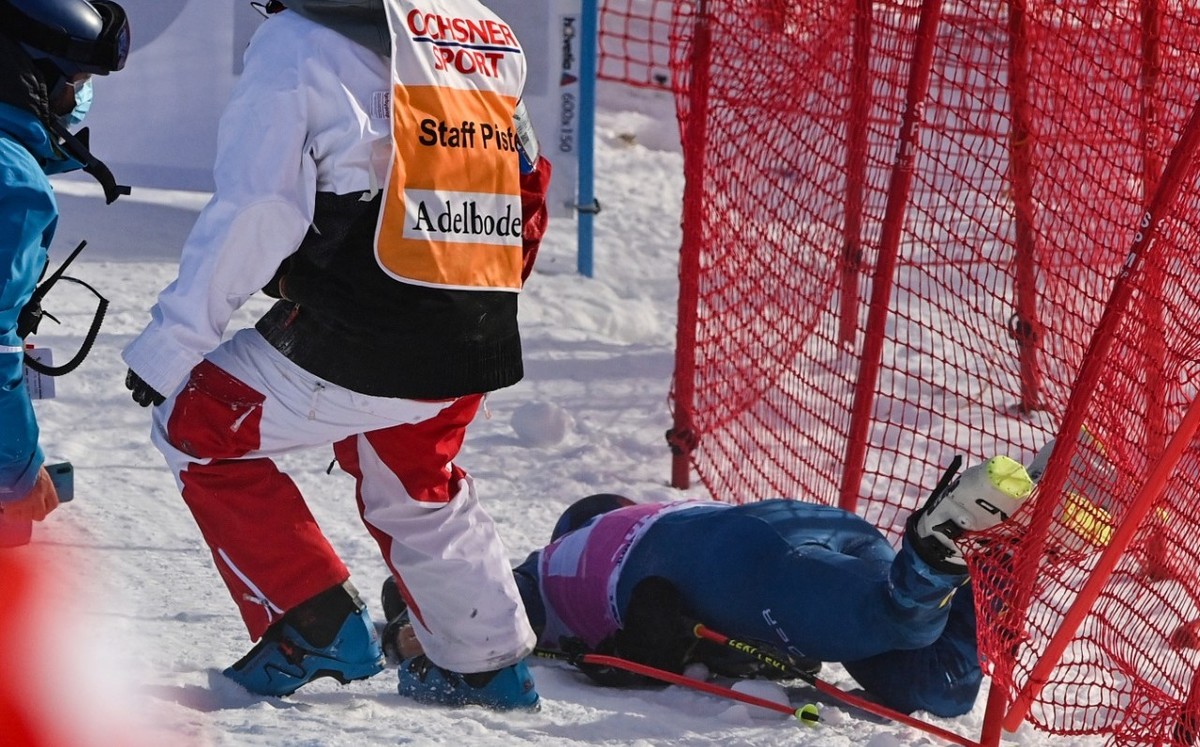 Tommy Ford sufre grave accidente en Suiza (AFP)