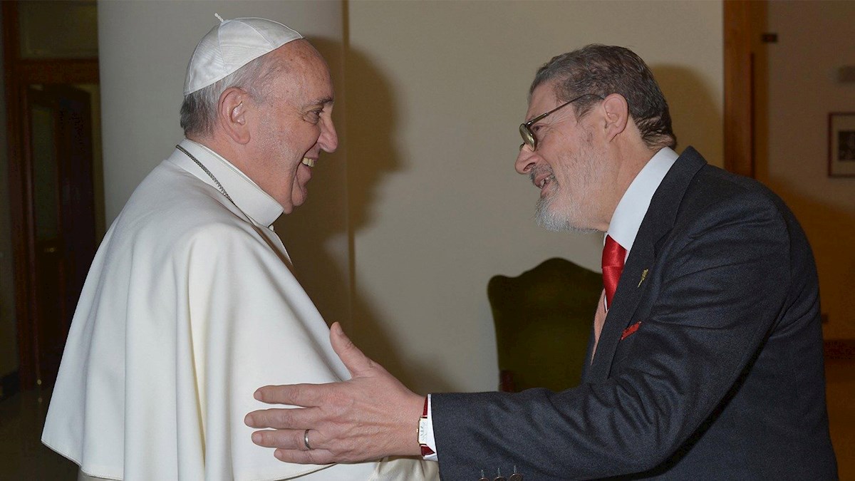 Fabrizio Soccorsi, de 78 años, fue elegido en 2015 como médico personal del papa Francisco. | EFE