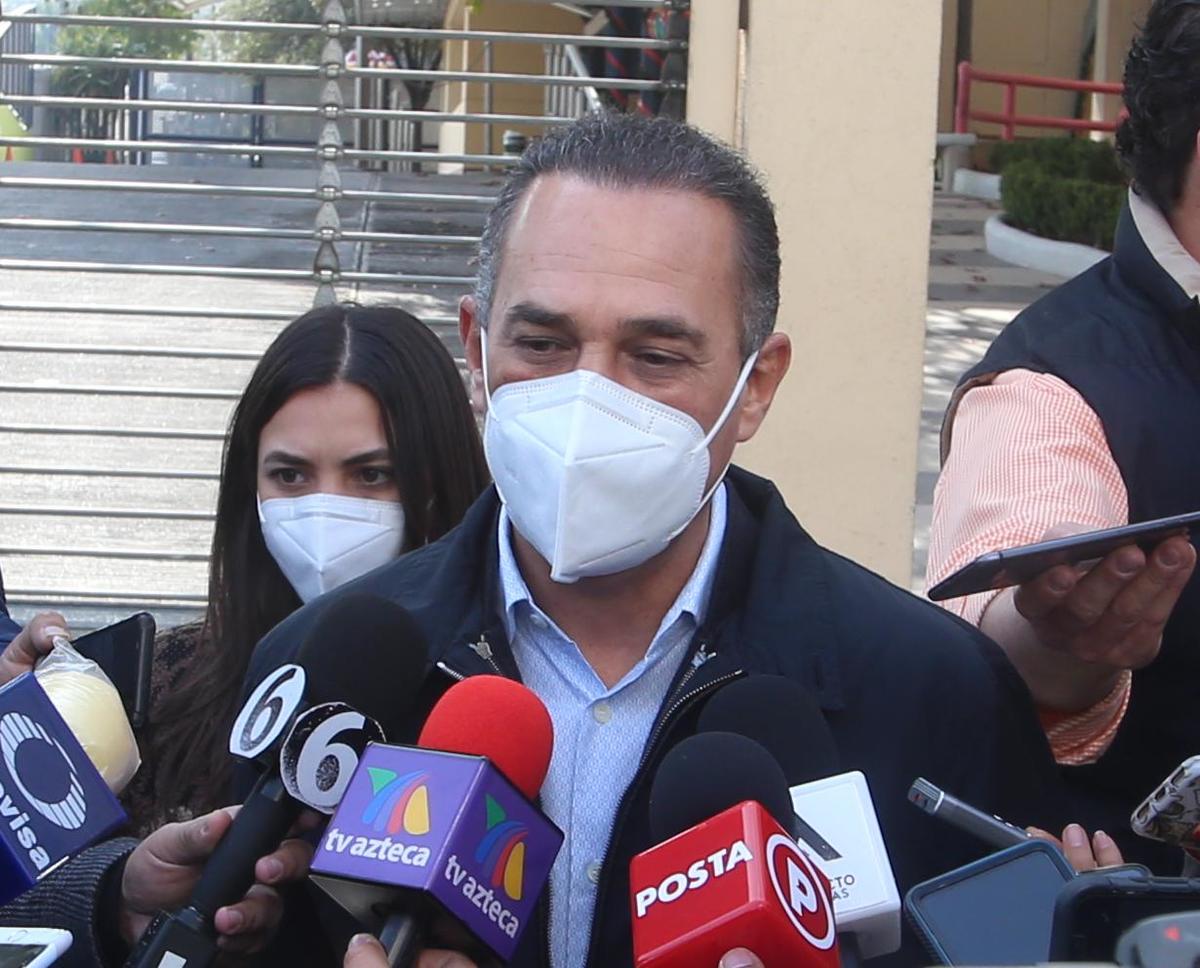 Fernando Larrazábal, precandidato por el PAN a la gubernatura de Nuevo León. Foto: Raúl Palacios.