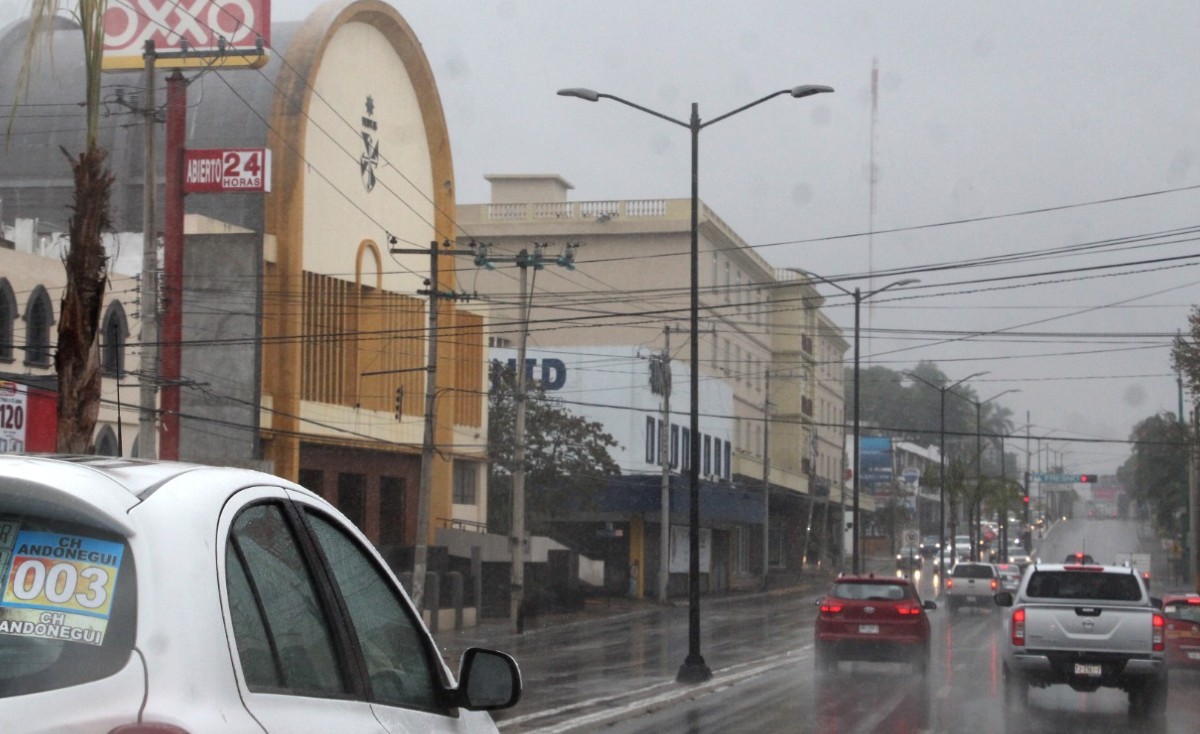 Lluvia en Tamaulipas (Foto/Yazmín Sánchez)