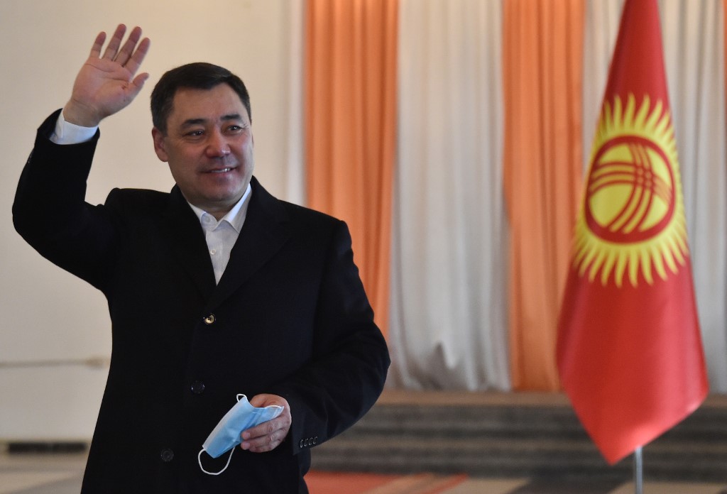 Sadyr Japarov será el próximo presidente de Kirguistán. (AFP)