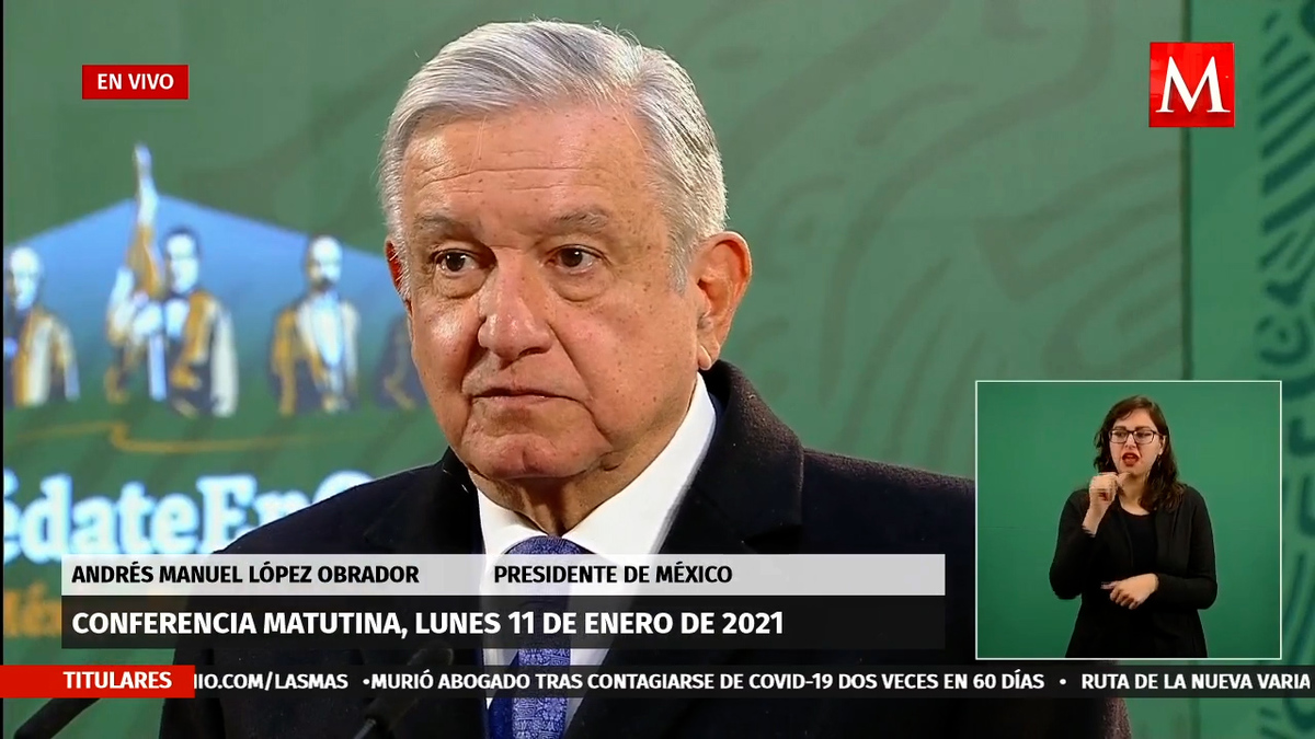 AMLO pide no temer a efectos secundarios de vacuna anticovid