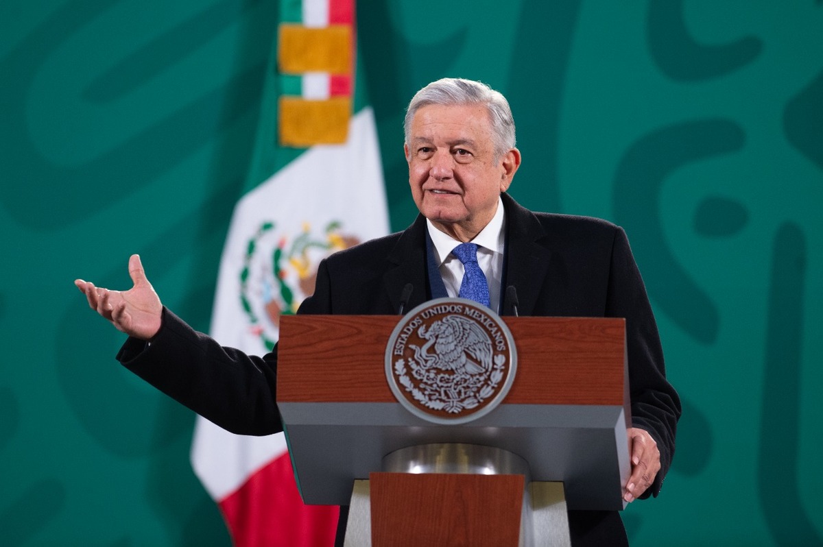 Andrés Manuel López Obrador en conferencia de prensa./ Cortesía