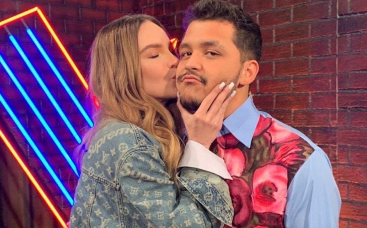 Christian Nodal y Belinda.