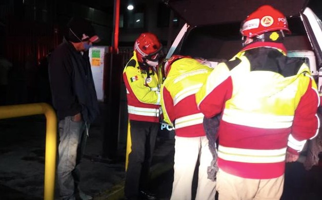 Implementan operativo carrusel ante bajas temperaturas en Monterrey. Foto: Leyda Estrada.