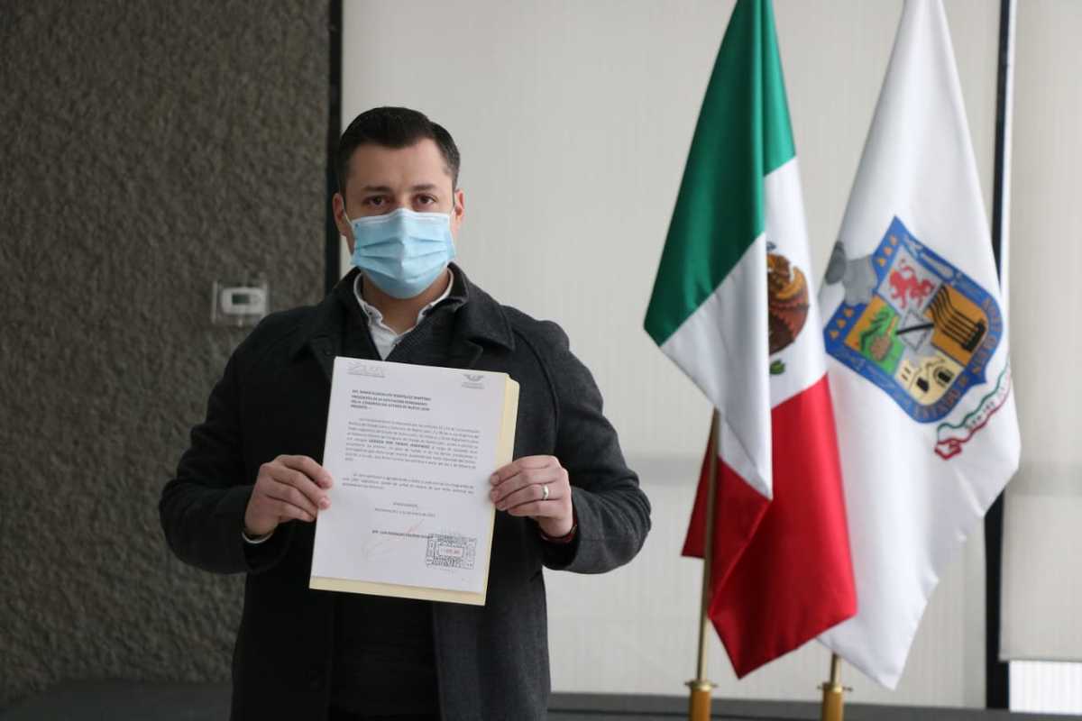 Luis Donaldo Colosio Riojas pide licencia como diputado. Foto: Leonel Rocha.