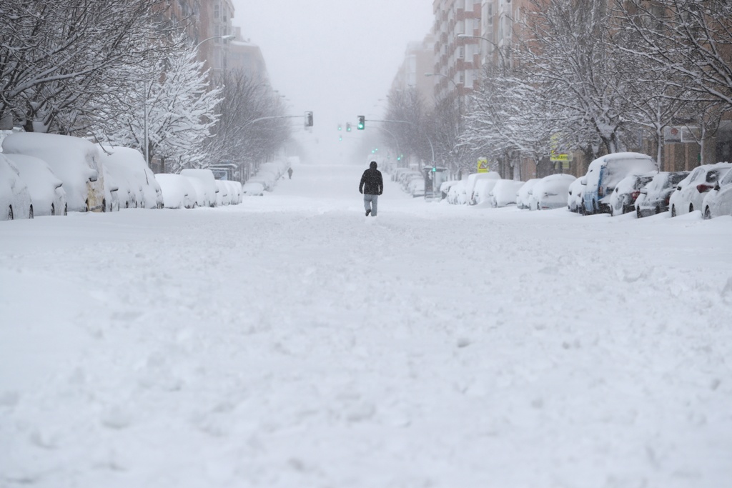 Madrid ha sufrido intensas nevadas (Reuters)
