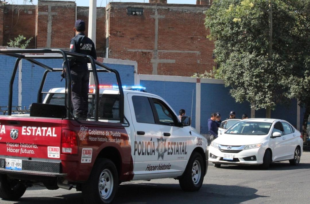 Policía Estatal y Municipal de Puebla. (Agencia Enfoque)