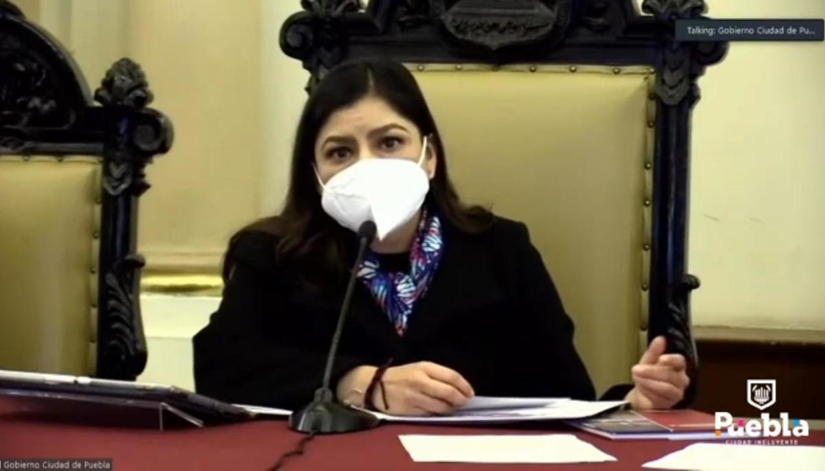 Presidenta municipal, Claudia Rivera Vivanco. (Especial)