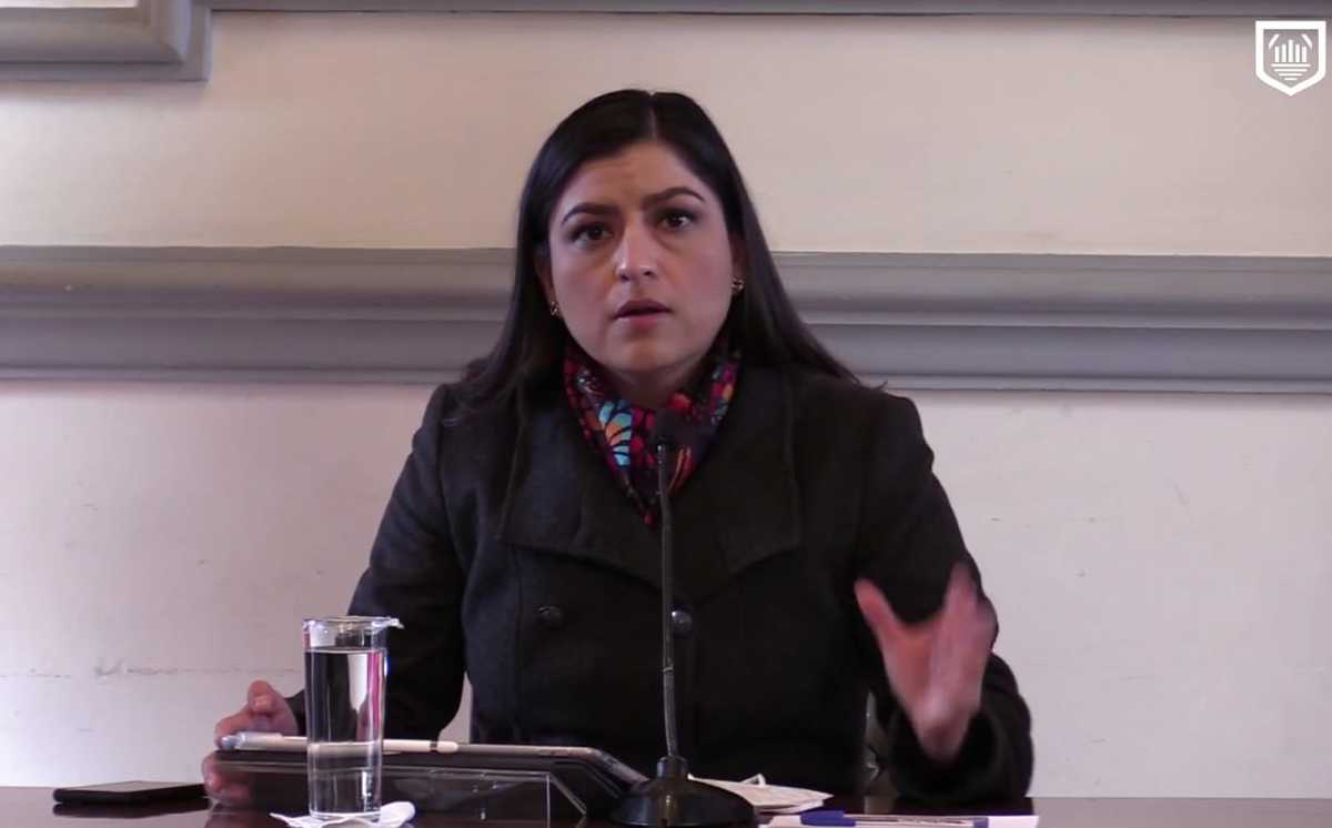 Claudia Rivera Vivanco, presidenta municipal. (Especial)