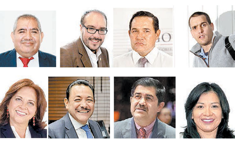 Diputados de 5 partidos buscan repetir en el cargo para el periodo 2021-2024.