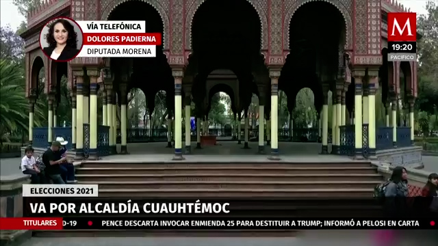 Dolores Padierna anuncia su intención de competir por la alcaldía de Cuauhutémoc