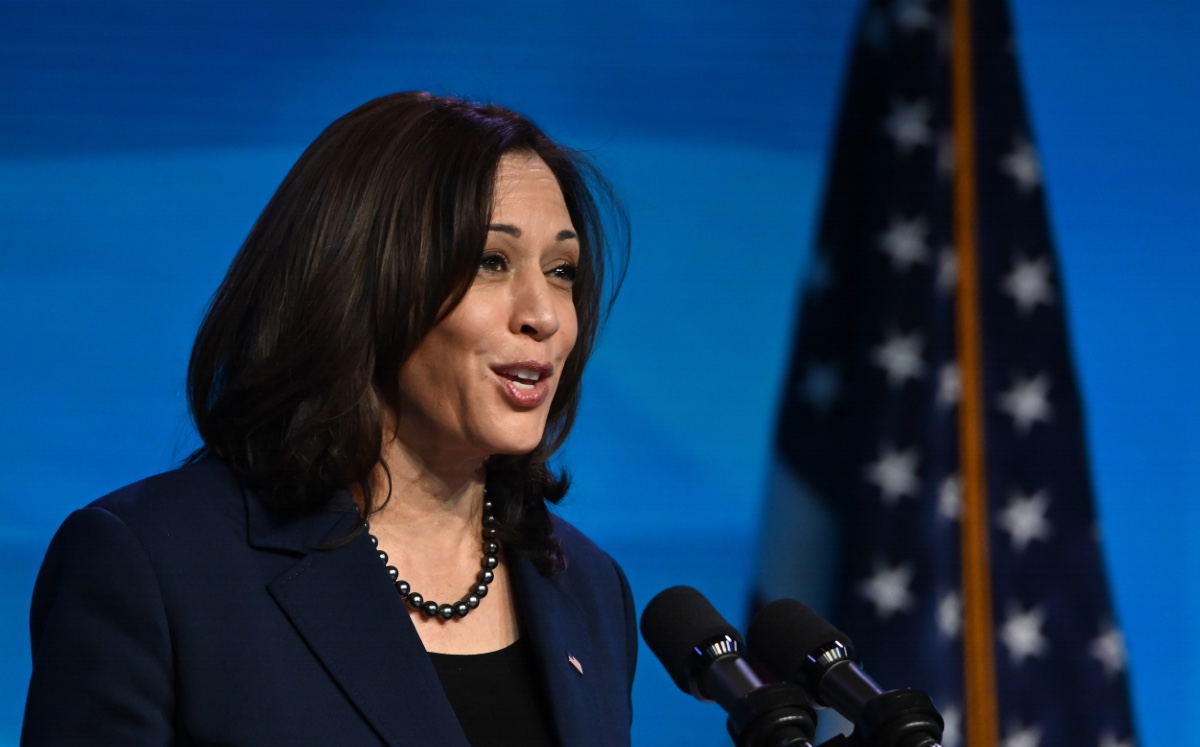 Kamala Harris, próxima vicepresidenta de Estados Unidos. (AFP)