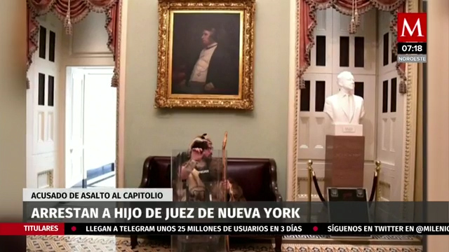 Arrestan a hijo de un juez de Nueva York