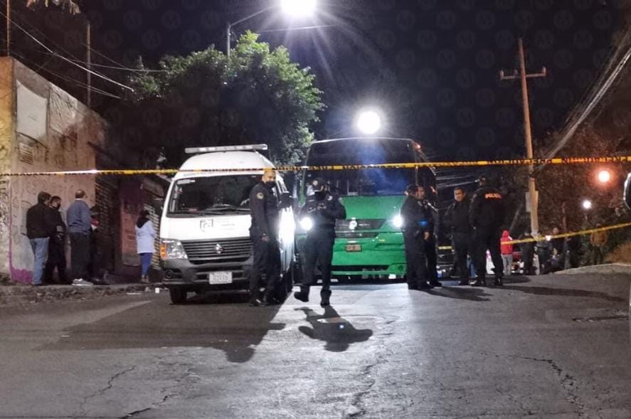 Asesinan a balazos a conductor de transporte público