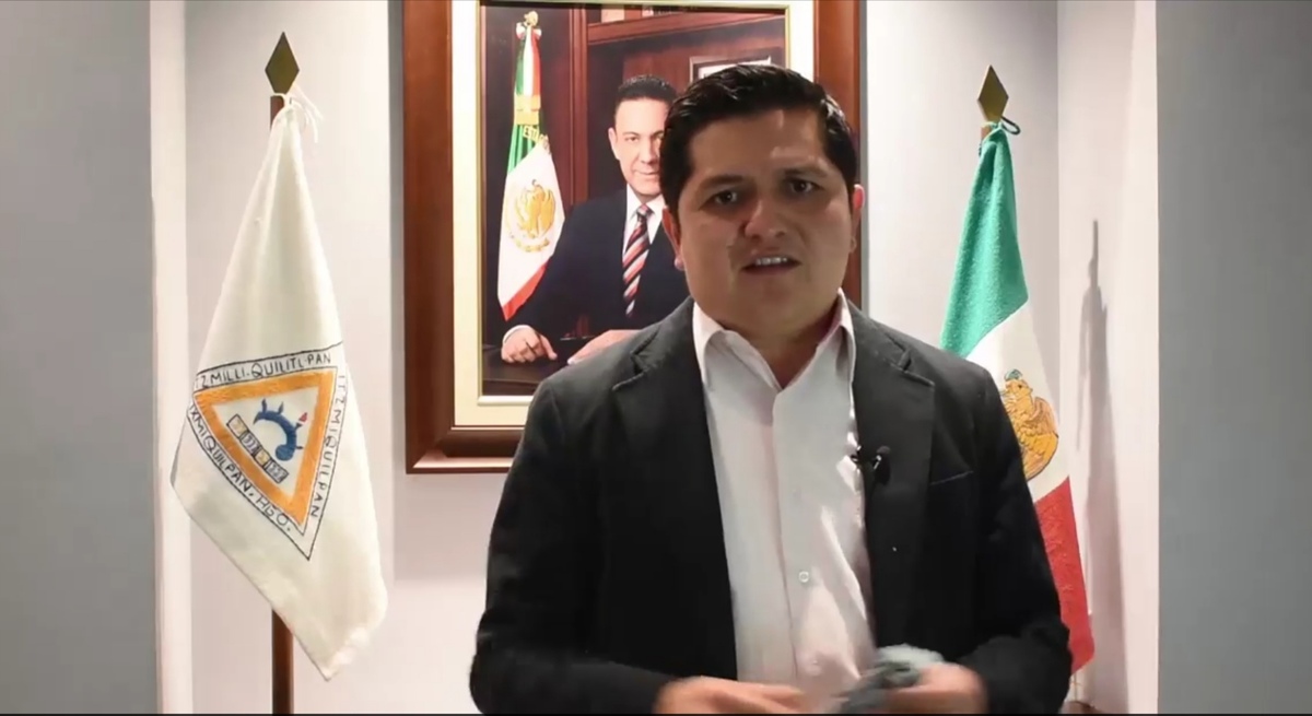 Enrique Simón Romero, presidente del Concejo Municipal de Ixmiquilpan. (Especial)