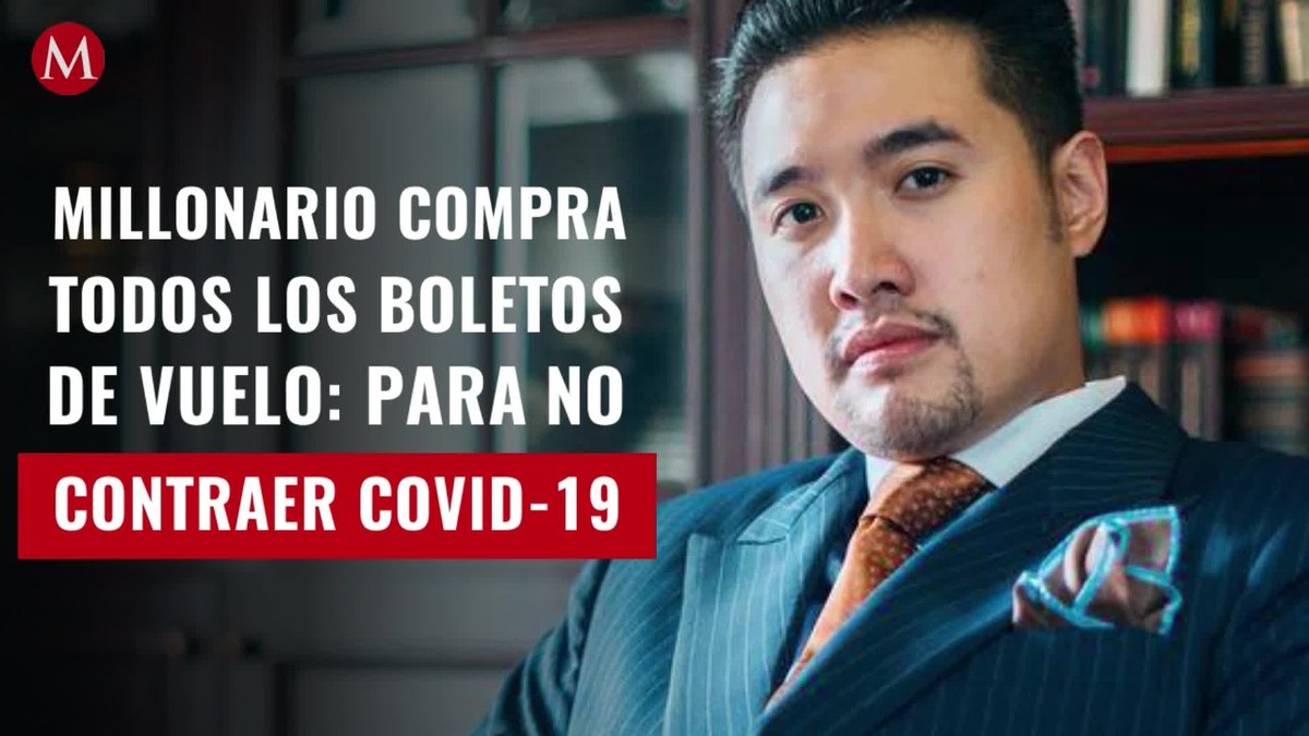 Hombre millonario compra todos los boletos de un vuelo para no contagiarse de covid-19