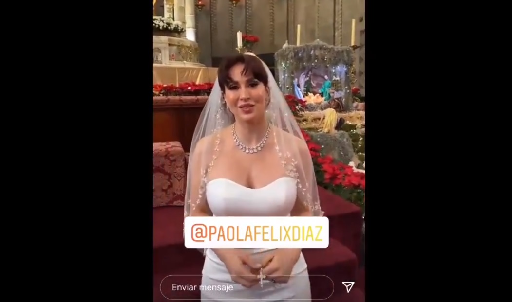 Paola Félix se casó por la iglesia el día de ayer | Especial