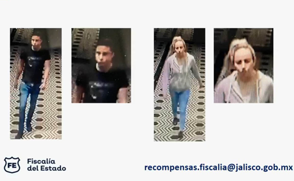 Pareja señalada por asesinato de Aristóteles Sandoval el 18 de diciembre de 2020 en Puerto Vallarta (Especial)