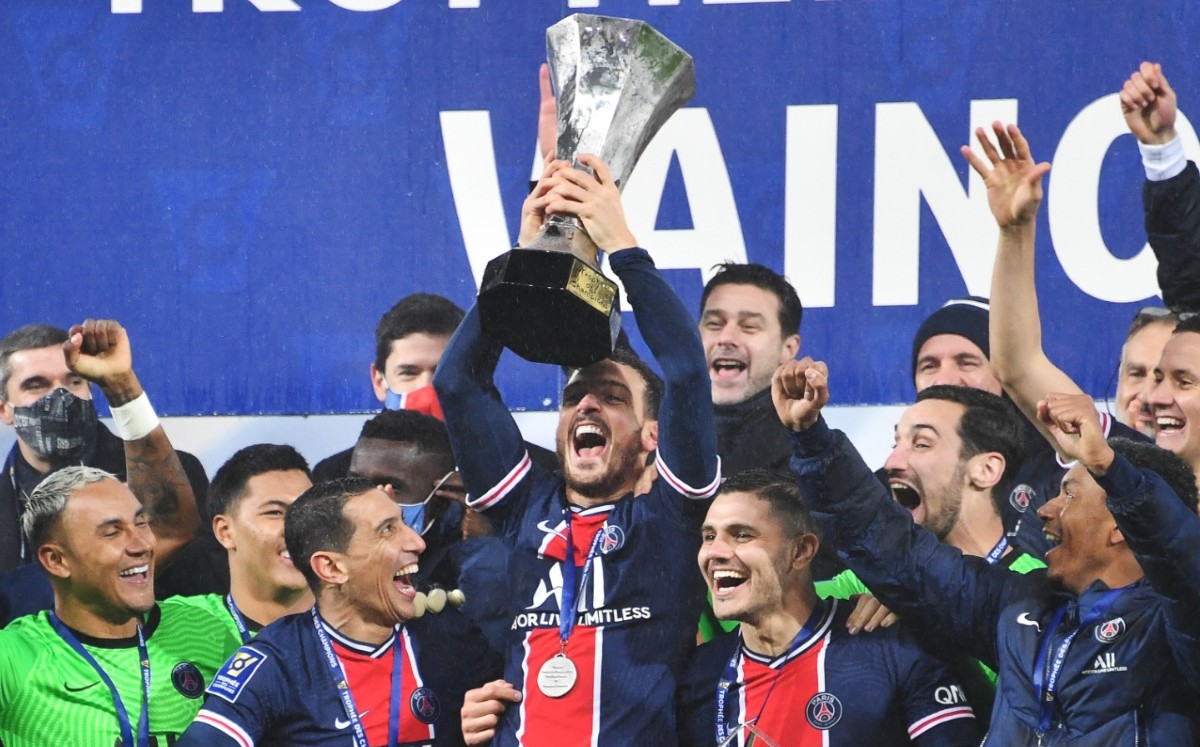 París Saint-Germain es campeón de la Supercopa de Francia (AFP)