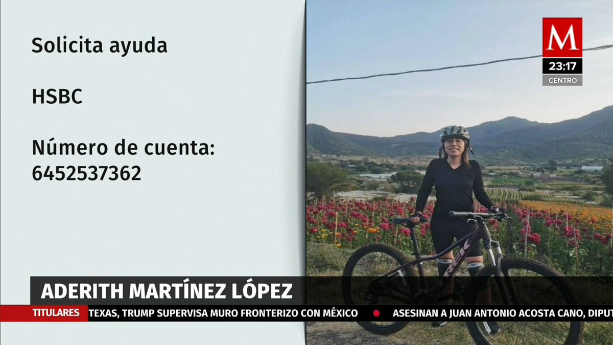 Piden ayuda para joven que fue atropellada por un tráiler en Oaxaca