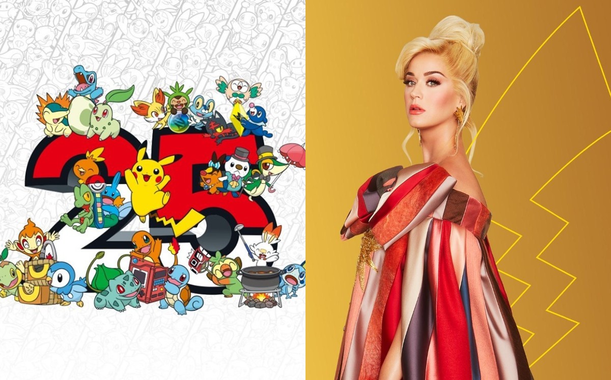 Pokémon celebra su 25 aniversario con Katy Perry