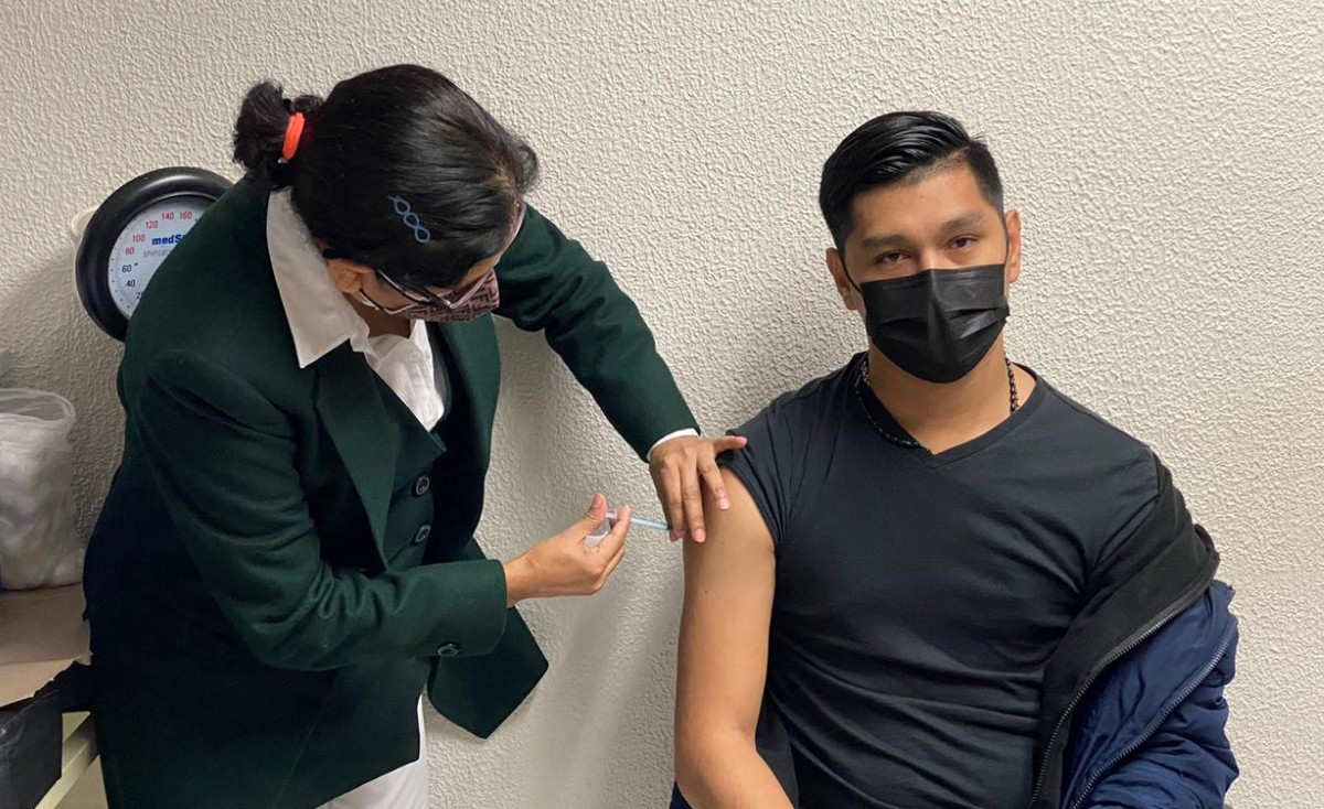 Vacunación IMSS Tampico (Foto/Yazmín Sánchez)