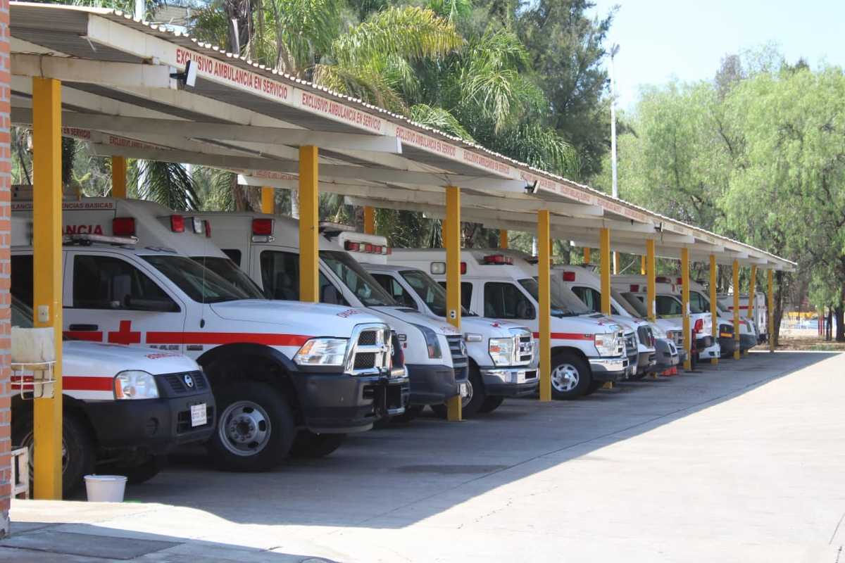 Ambulancias de Cruz Roja en Guanajuato registran incremento en traslados pese a reducción de recursos. Foto: Dany Béjar.