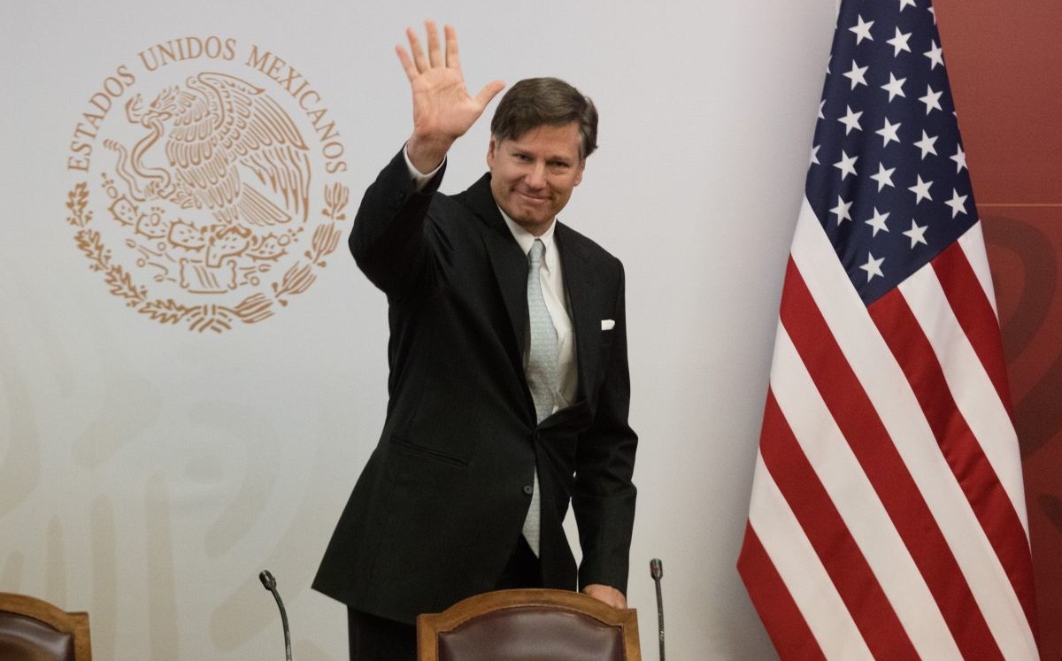 Christopher Landau, embajador de Estados Unidos en México. (Cuartoscuro)