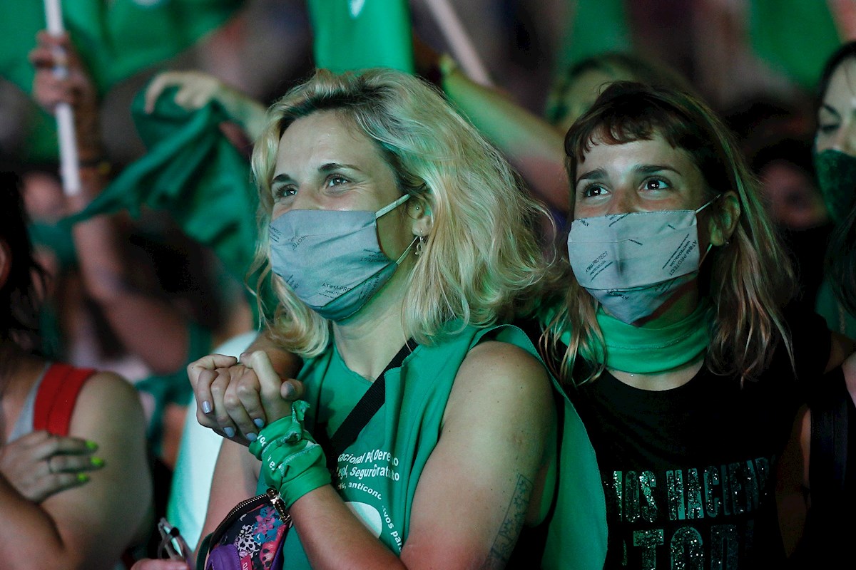 El debate sobre el aborto en Argentina fue discutido en el Congreso, logrando la aprobación de la medida. | EFE