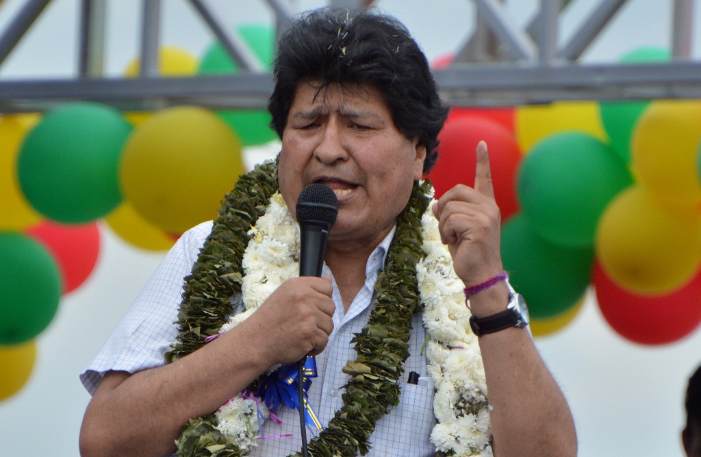 Evo Morales, presidente de Bolivia / AFP