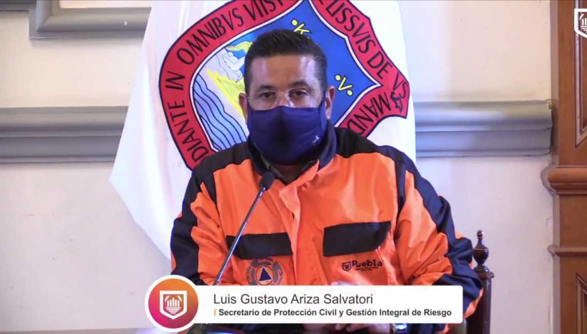 Gustavo Ariza Salvatori, titular de Protección Civil y Gestión Integral de Riesgos. (Especial)