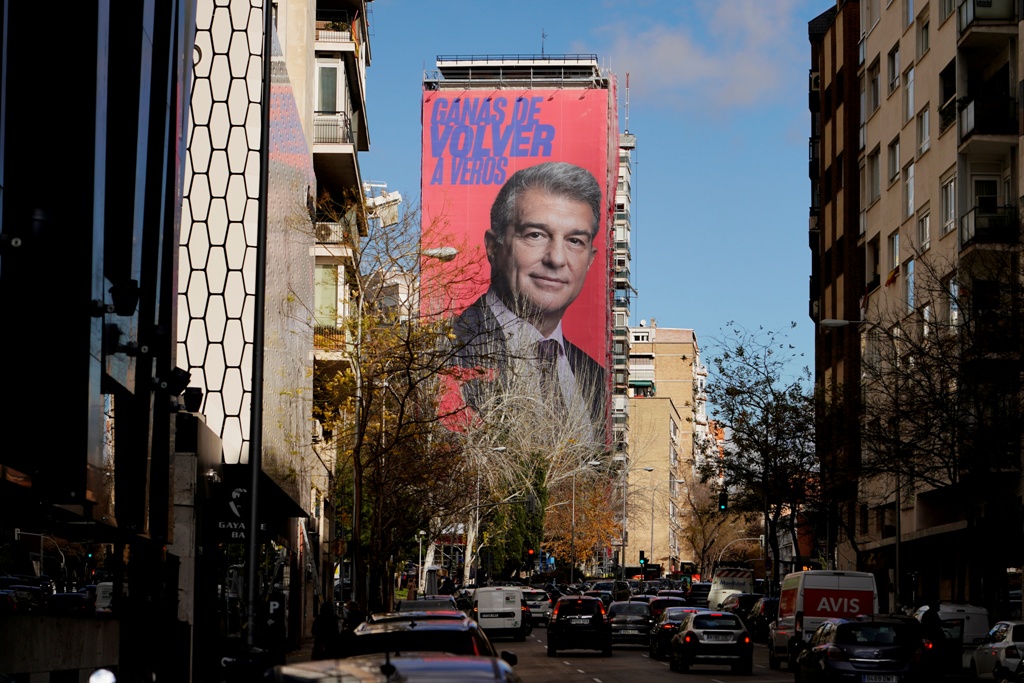 Joan Laporta, candidato a la presidencia del Barcelona (Reuters)