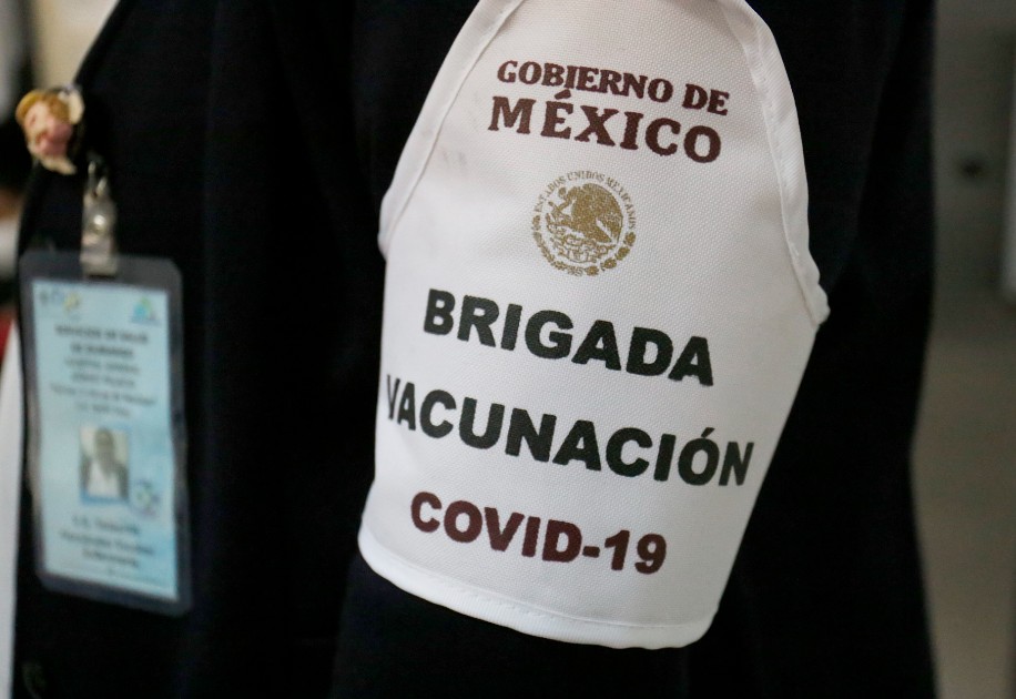 Jornada de vacunación contra covid-19 en Durango. (Rolando Riestra)