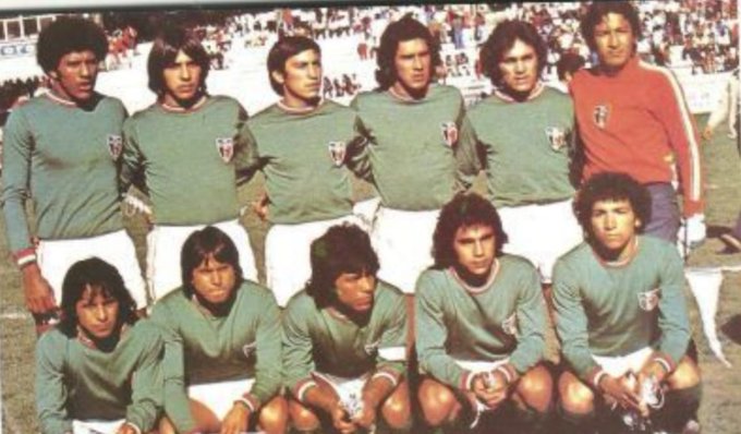 José Luis Caballero y el plantel de Montreal 1976 (Twitter)