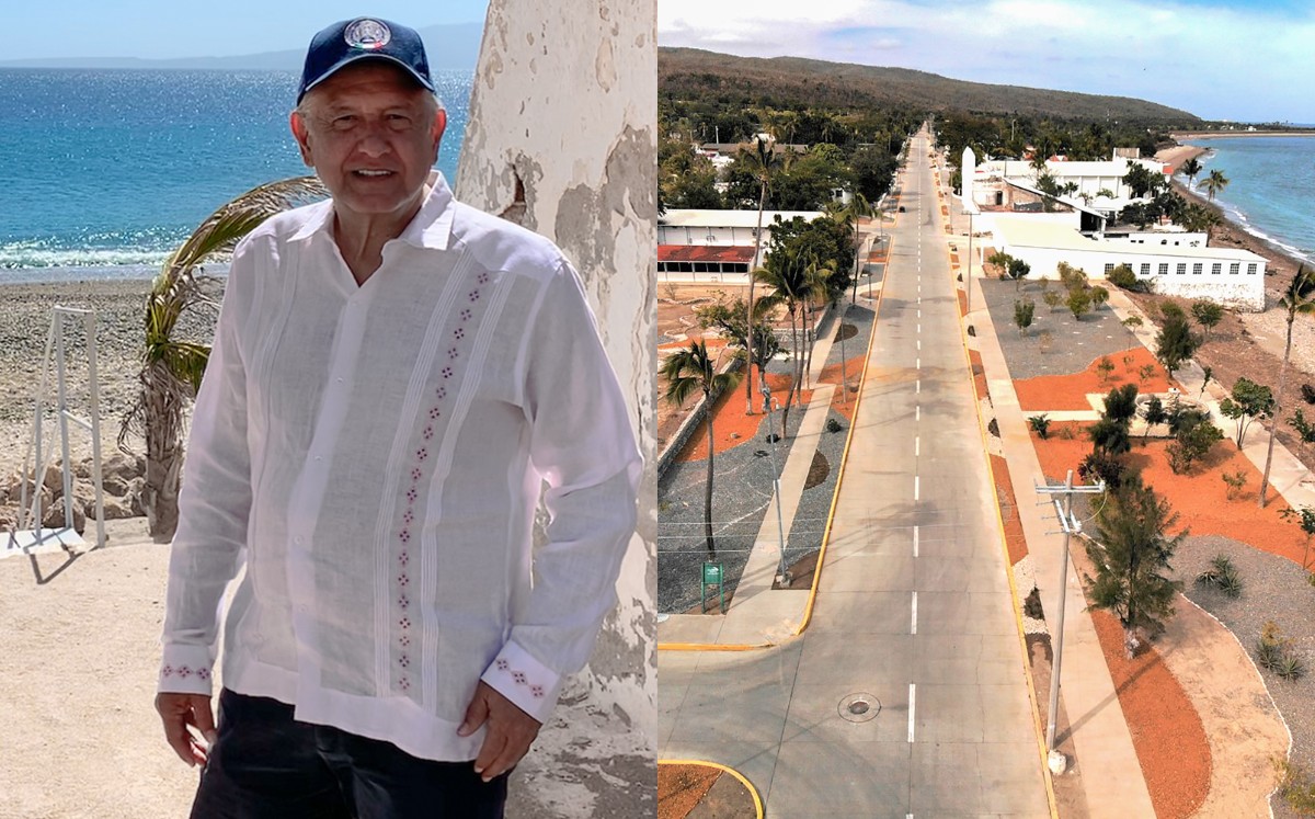 López Obrador presentó imágenes de los avances en el centro de educación ambiental y cultural 'Muros de Agua-José Revueltas'. (Twitter)