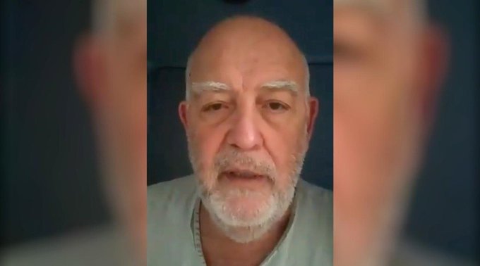 Marcelo Lemus se grabó para expresar su rechazo a la actitud de las personas en Argentina. | Captura Video