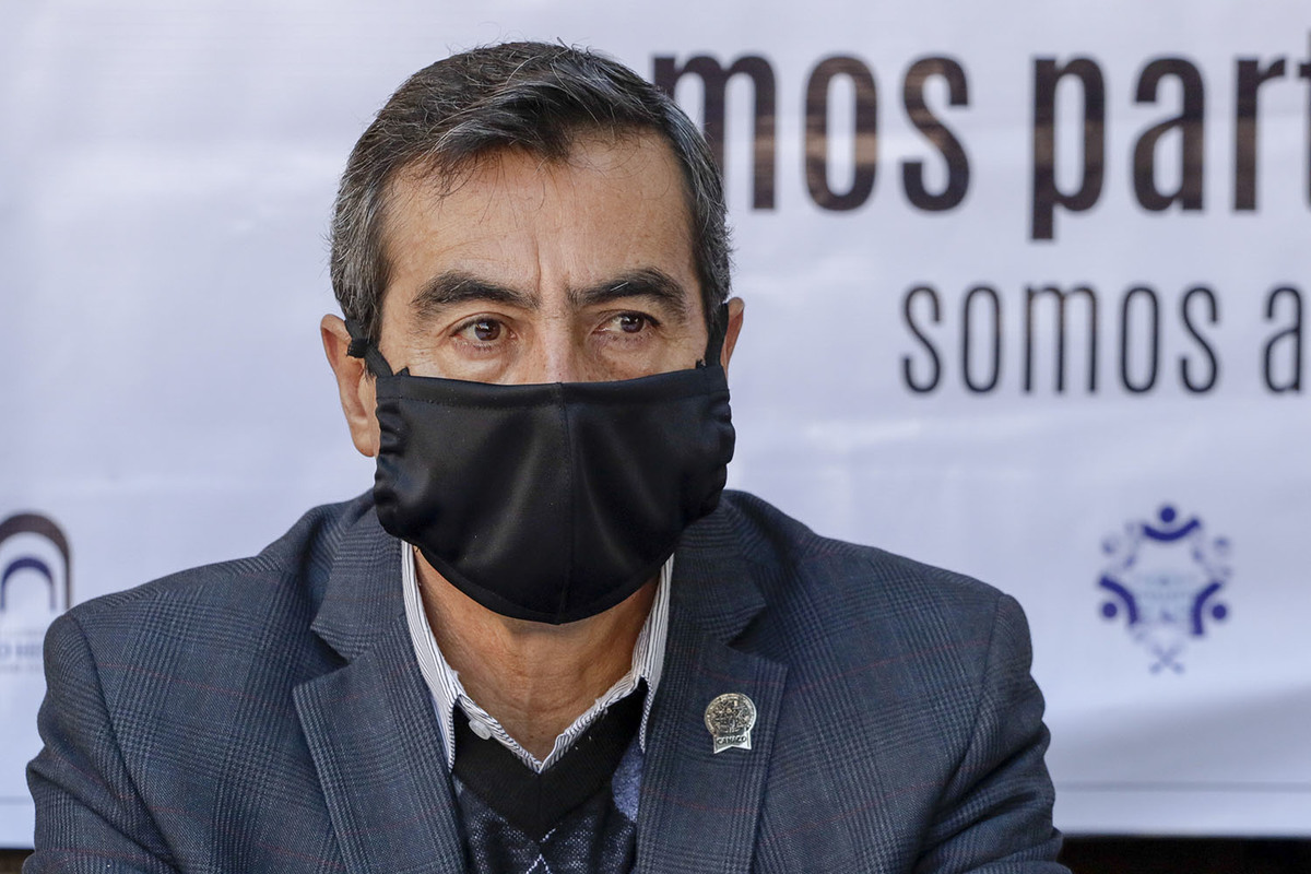 Marco Antonio Prósperi Calderón, presidente de la Canaco. (Agencia Enfoque)