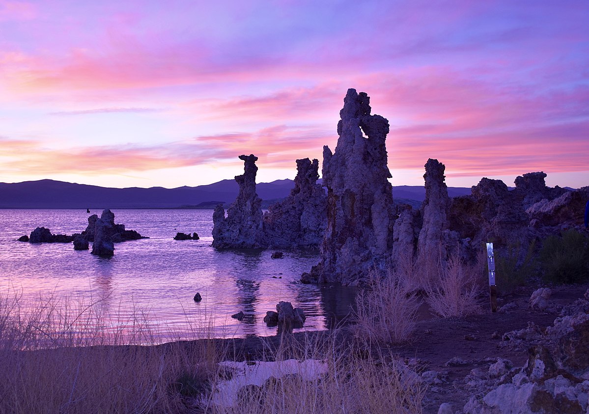 Mono Lake, en California. Foto: Wikimedia Commons