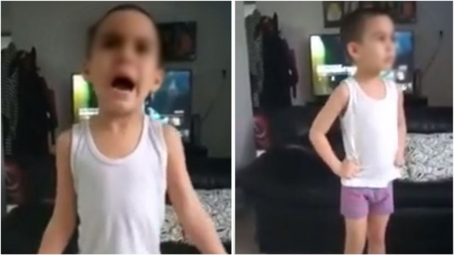 Niño explota tras meses de clases en línea (Captura)