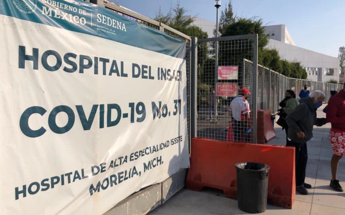 Ocupación hospitalaria por covid en Morelia aumenta al 96 por ciento