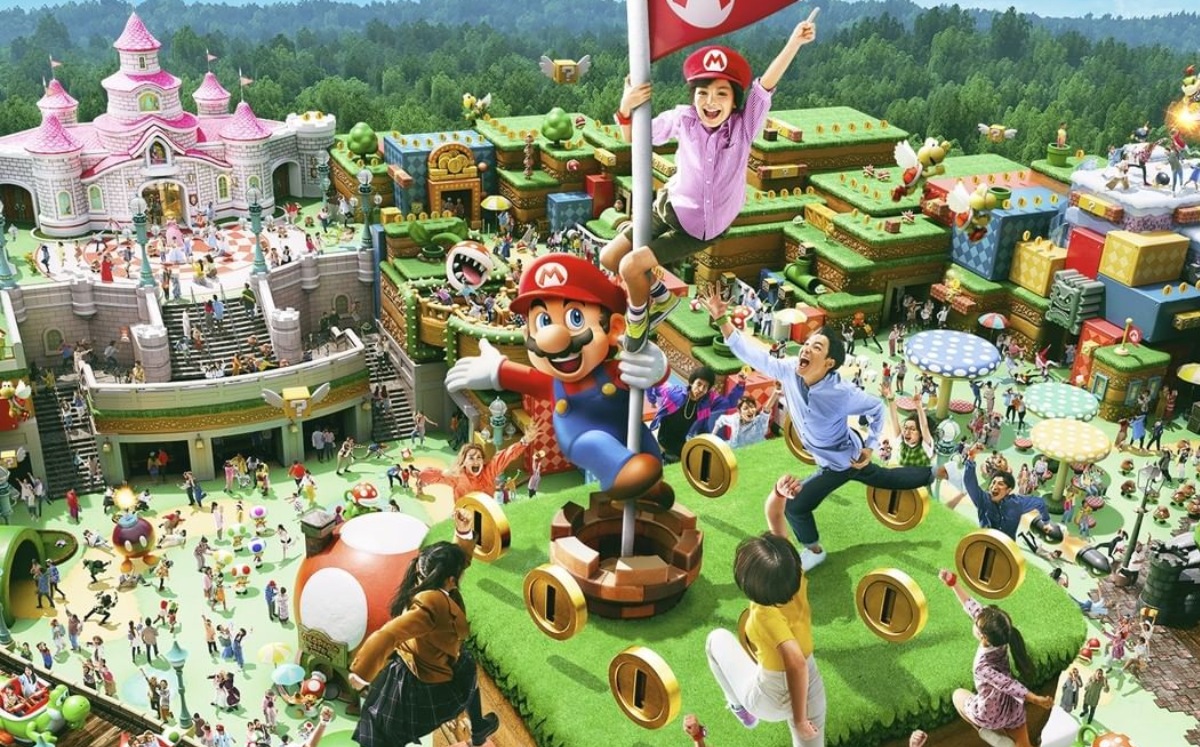 Super Nintendo World abriría en febrero (Instagram).