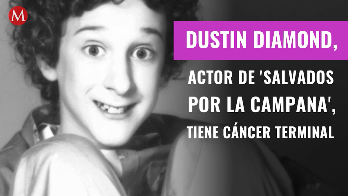 Dustin Diamond, actor de 'Salvados por la campana', tiene cáncer terminal