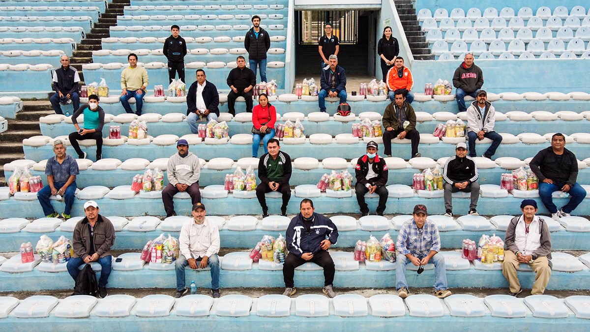 Tampico Madero entregó despensas a árbitros amateurs.