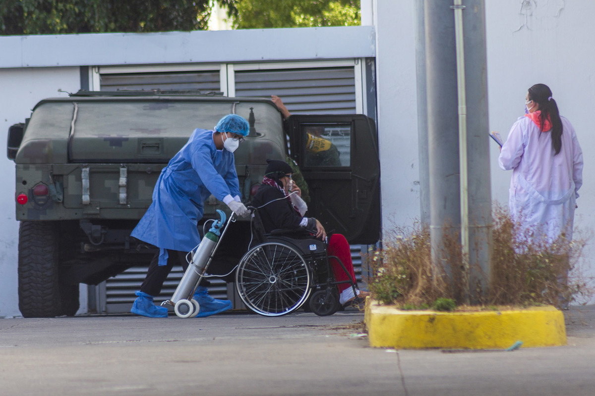 Puebla en semáforo naranja pese al alza en contagios, muertos y hospitalización. (Andrés Lobato)