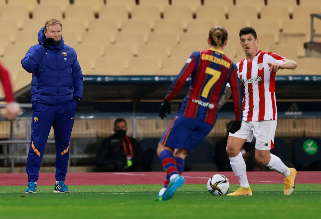 Antoine Griezmann en la Supercopa de España (Reuters)