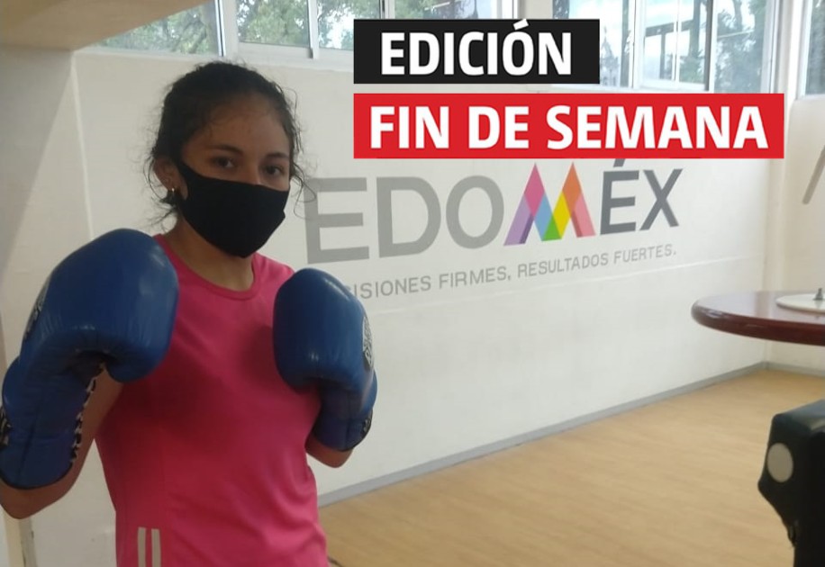 Boxeadora lagunera Jennifer 'La Brava' Carrillo. (Especial)